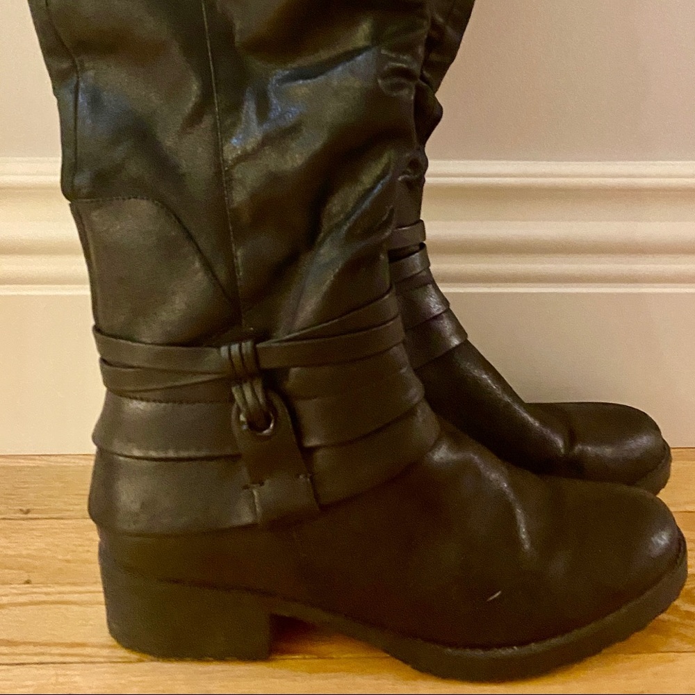 Knee high boots